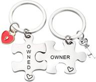 🔐 maofaed couple matching keychain set - owner and owned keychain, bdsm gifts, daddydom gift, ddlg gifts, babygirl gift, couple gift logo