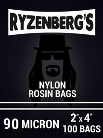 img 4 attached to 🔥 Ryzenberg's Rosin Press Bags/Filters (90 Micron/90u) - 2" x 4" Inch (100 Pack): High-Quality Extraction Solution