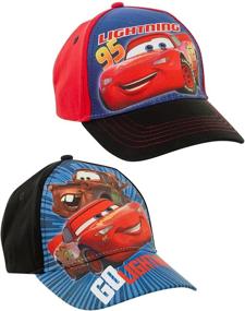 img 2 attached to 🧢 Disney Assorted Character Baseball Toddler Boys' Accessories: Hats & Caps Galore!