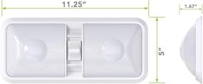 img 1 attached to Отдых LED-интерьер 48X2835SMD 4000 4500K Запчасти и аксессуары для дома на колесах