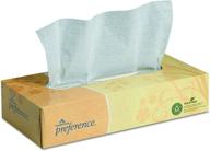 📦 georgia pacific professional 48100 facial tissue, flat box, box of 100 sheets - case of 30 boxes logo