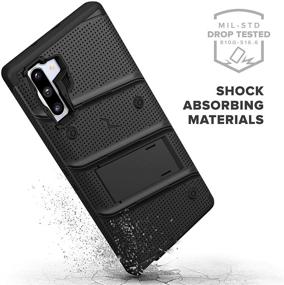 img 1 attached to Heavy Duty Military Grade Protection Kickstand Included Cell Phones & Accessories for Cases, Holsters & Clips