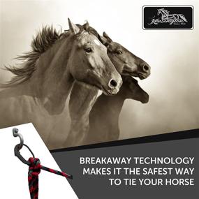 img 1 attached to 🐴 Kensington Protective Products Horse Tie - Enhanced Safety Solution for You and Your Horse - Featuring a Quick Release Design for Maximum Security - Available in Convenient Packs of 2