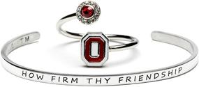 img 3 attached to University Jewelry Buckeye Bracelet Friendship