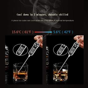 img 1 attached to Whiskey Stones 16 Pack: Reusable Stainless Steel Ice Cubes for Chilled Spirits, Wine, and Beverages