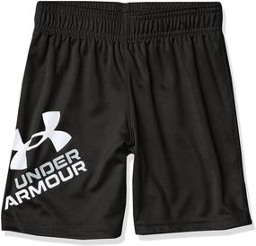 img 2 attached to Активная одежда для мальчика: шорты Under Armour Pitch Gray для повышения производительности.