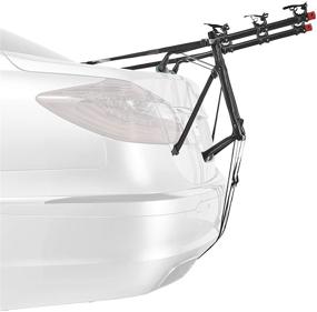 img 1 attached to 🚲 Top-notch Allen Sports Deluxe 3-Bike Carrier - Model 103DN-R, Black: Trunk Mount for Easy & Secure Transportation