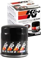 🔍 k&amp;n premium oil filter: enhanced engine protection for select buick/chevrolet/dodge/gmc vehicle models (full list of compatible vehicles in product description), ps-1017 logo