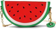 fruits watermelon orange novelty shoulder logo