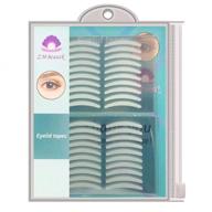 👁️ 400pcs waterproof one-sided sticky eyelid sticker for hooded, droopy, uneven, or mono-eyelids - invisible slim eye lift strips logo