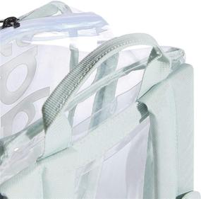 img 1 attached to 🎒 Adidas 978477 Clear Linear Backpack: Transparent Style and Optimal Practicality