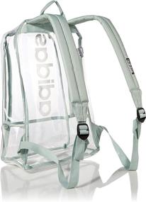 img 3 attached to 🎒 Adidas 978477 Clear Linear Backpack: Transparent Style and Optimal Practicality