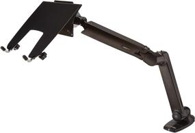 img 1 attached to Notebook Laptop Stand 💻 Arm Mount Tray by Amazon Basics