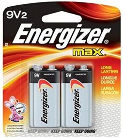 img 1 attached to 🔋 Energizer Premium Alkaline 9V Batteries, 2-Pack