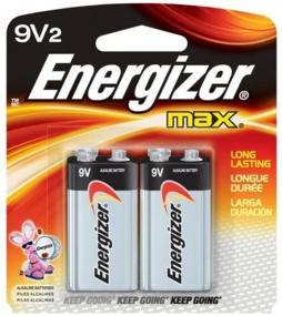 img 3 attached to 🔋 Energizer Premium Alkaline 9V Batteries, 2-Pack