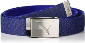 img 3 attached to 👔 Bright White Reversible Men's Accessories Belts by Puma Golf