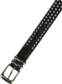 img 2 attached to Perry Ellis Portfolio Braided Luggage Men's Accessories for Belts