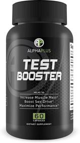 img 3 attached to 💪 Alpha Plus Test Booster: Boost Muscle Mass & Performance with Improved 60 Capsule Formula