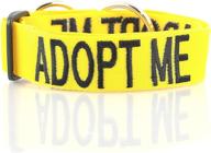 yellow semi choke collar donate charity logo