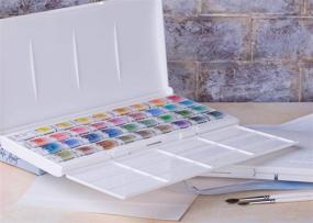 img 2 attached to 🎨 White Nights Watercolour Night Artists Set: 36 Whole Pans in Plastic Box, 1/2700 - Ideal for Nighttime Artistry