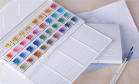 img 3 attached to 🎨 White Nights Watercolour Night Artists Set: 36 Whole Pans in Plastic Box, 1/2700 - Ideal for Nighttime Artistry