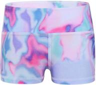 🤸 vibrant freebily boy cut gymnastic activewear for girls: colorful athleisure clothing at no cost logo