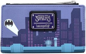 img 2 attached to Stylish Loungefly DC Comics Gotham City Sirens Flap Wallet – High-Quality Faux Leather Design