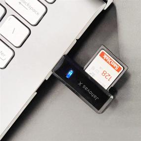 img 1 attached to 🖥️ Versatile USB 3.0 SD Card Reader for PC, Laptop, Mac, Windows, Linux, Chrome - Supports SDXC, SDHC, Micro SD, UHS-I Cards (Black)
