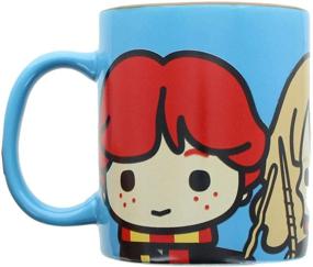 img 3 attached to Harry Potter Coffee Mug - 11 oz Blue Ceramic with Chibi Design - Perfect Gift for Kids and Adults