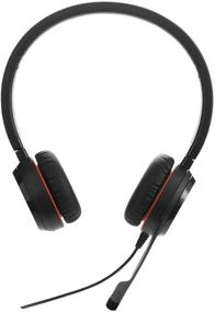 img 4 attached to Jabra Evolve 20 SE UC Stereo Headset with Passive Noise Cancellation - Unified Communications Headphones for VoIP Softphone – USB-A Cable with Controller (Black)