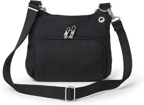 img 3 attached to Baggallini Anti Theft Charter Crossbody Black