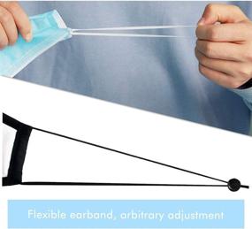 img 1 attached to 🧵 Flexible and Adjustable Earloop Supplies for Sewing Notions & Supplies: Elastic Stretchy Sewing Essentials