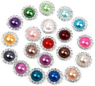 fqtanju pieces diameter round rhinestone logo