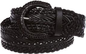 img 2 attached to 👩 Womens Braided Woven Round Leather: Chic Accessory for Women