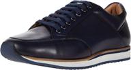 👞 classy & stylish: anthony veer fashion leather calfskin men's fashion sneakers logo