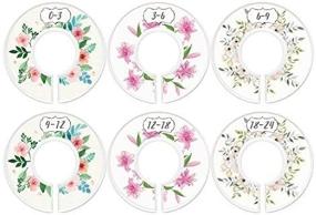 img 4 attached to Closet Dividers Bouquet Organizers Flowers