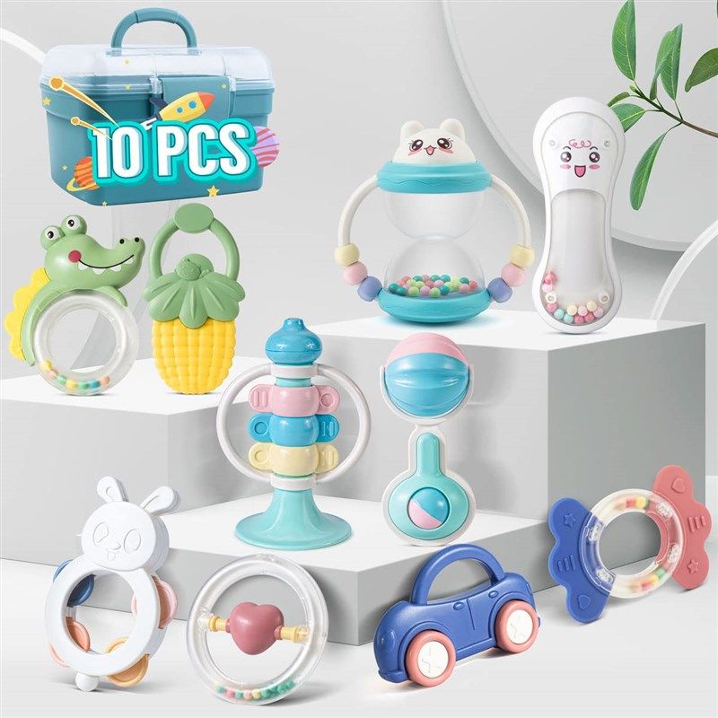 baby rattles teether 0 6 12 months 로고