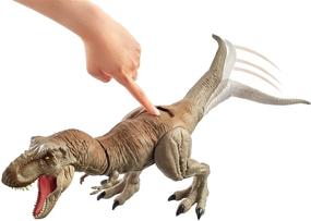 img 1 attached to 🦖 Enhanced Multicolor Jurassic World Toys