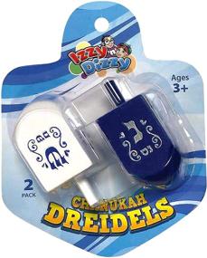 img 1 attached to 🕎 Izzy Dizzy Hanukkah Dreidels - Dreidel Toys for Babies and Toddlers