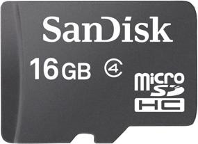 img 1 attached to 💾 Enhanced Search-Optimized SanDisk 16 GB Class 4 microSDHC Flash Memory Card