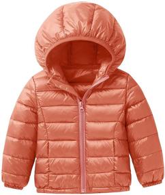 img 4 attached to Happy Cherry Unisex Puffer Winter