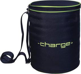 img 1 attached to Chargeball Glow in The Dark Volleyball Pro-Kit: Light Up Volleyball with LED Carrying & Charging Bag - Durable, Water & Weather Resistant Volleyball for All Ages - Lasting Glow without Batteries