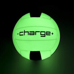 img 2 attached to Chargeball Glow in The Dark Volleyball Pro-Kit: Light Up Volleyball with LED Carrying & Charging Bag - Durable, Water & Weather Resistant Volleyball for All Ages - Lasting Glow without Batteries