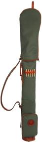 img 1 attached to 🏌️ Vintage Canvas and Leather Golf Club Carry Bags Travel Case by TOURBON