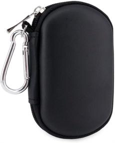 img 3 attached to Wolven Waterproof Shockproof Electronic Accessories Organizer Holder/USB Flash Drive Case Bag - Black