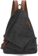 canvas vintage backpack backpacks 6882 olive backpacks logo