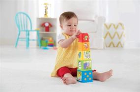 img 3 attached to 🧱 Fisher Price Stack And Explore Blocks: Building and Learning Fun for Kids!