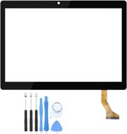 📱 dragon touch tablet k10 model replacement screens | 10-inch android tablet kids tablet | tablet replacement parts & repair kit (black) logo
