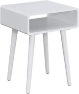 napa end table, white - convenient design by concepts logo