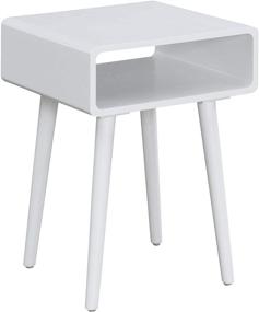 img 3 attached to Napa End Table, White - Convenient Design by Concepts